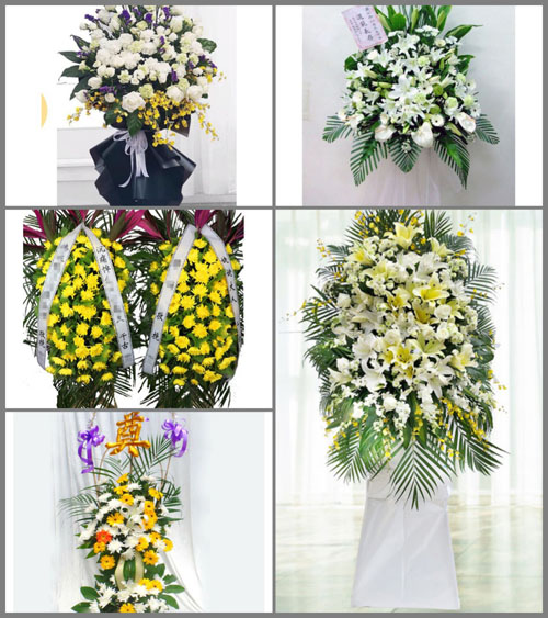 福建三明大田县湖美乡仁美村白事花篮预定